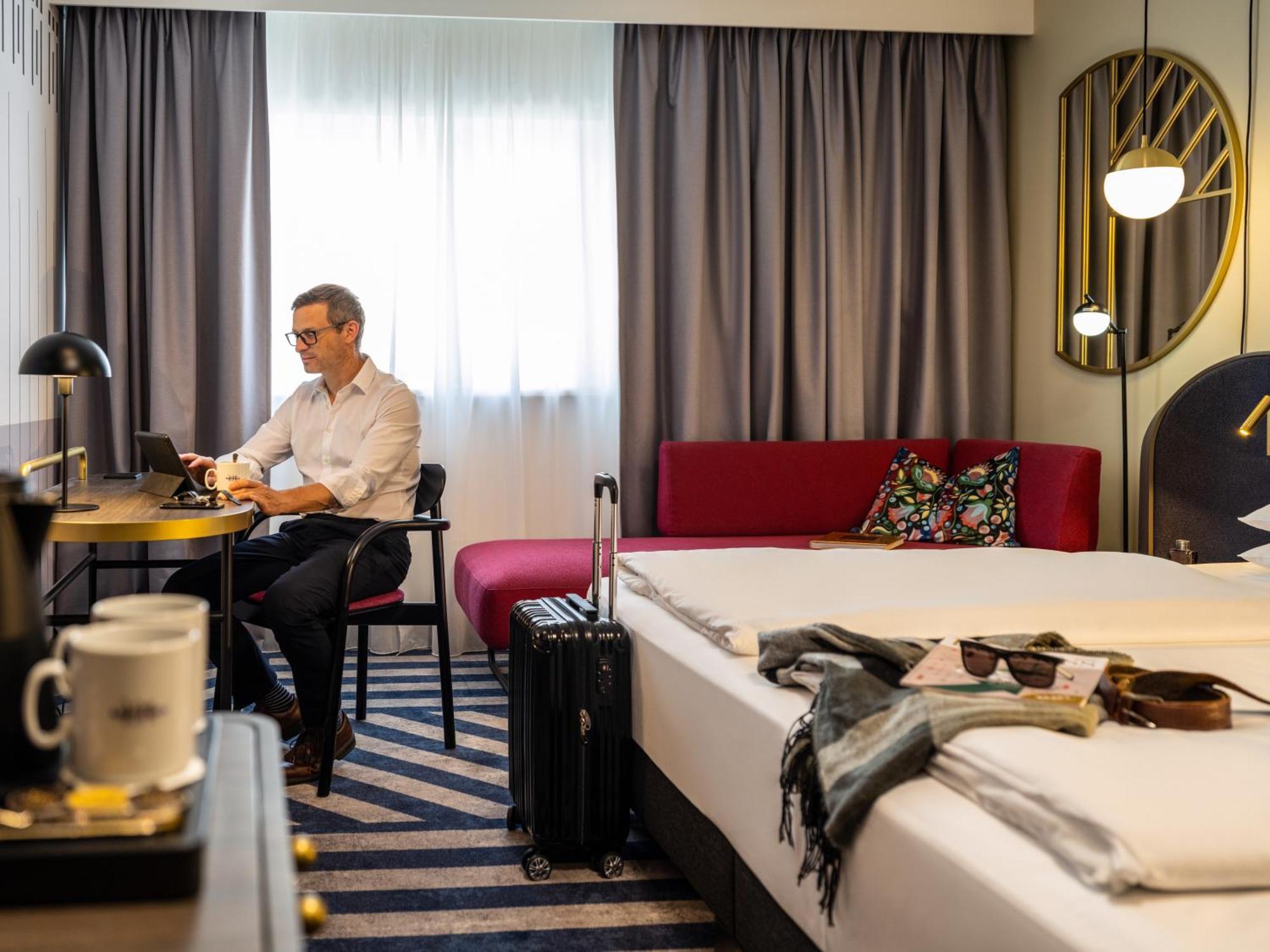 Superior Zimmer mit Kingsize-Bett